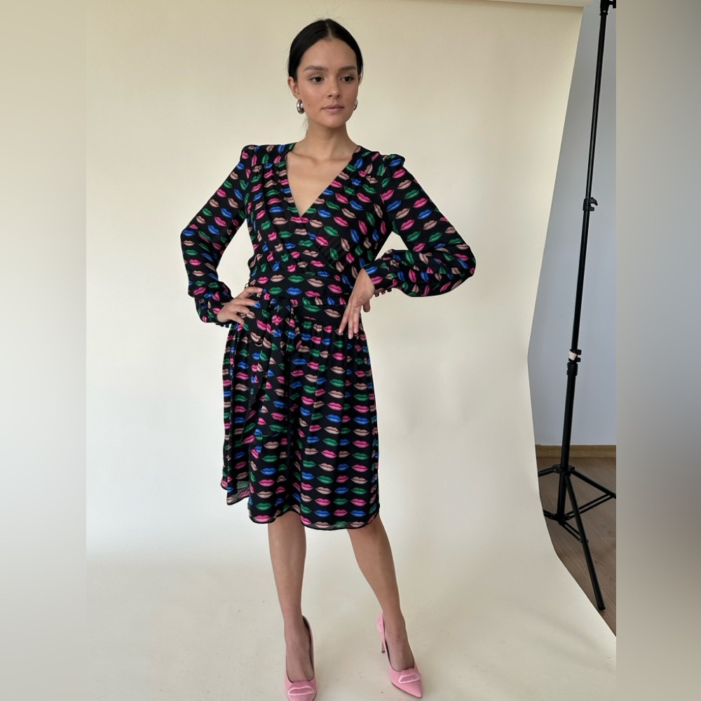 MILLY Katty wrap dress NWOT